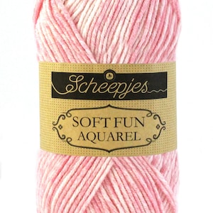 Scheepjes Softfun Aquarel- cotton yarn - Acrylic yarn