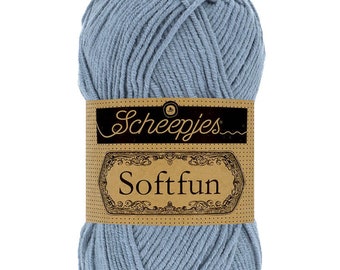 No. 2 - Scheepjes Softfun - cotton yarn - Acrylic yarn