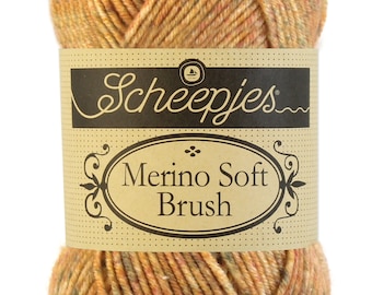 Scheepjes Merino Soft Brush - Crochet and Knitting Yarn - Merino yarn