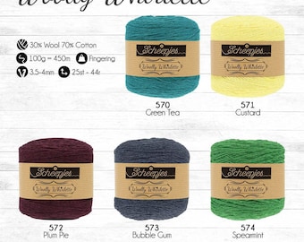 Scheepjes Woolly Whirlette - Crochet yarn - Knitting Yarn