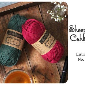 Scheepjes Cahlista 1 - Natural Aran cotton yarn - Amigurumi yarn - Ready to ship yarn - Mandala yarn