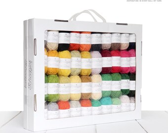 Colour Pack Scheepjes Metropolis -  Scheepjes Yarn Set -  Scheepjes Metroppolis all colors - wool yarn