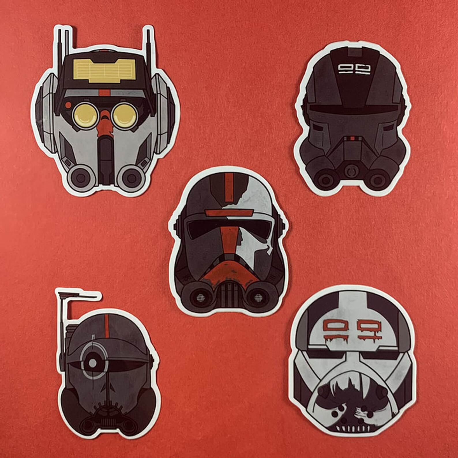 Bad Batch Sticker Pack Etsy