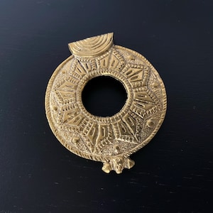 Brass pendant, Large statement pendant