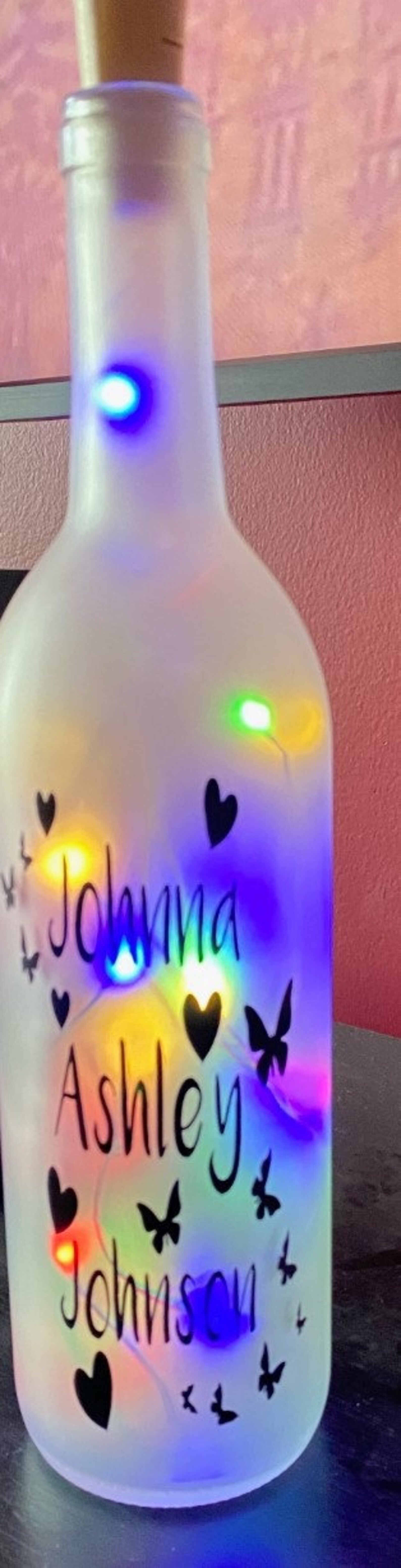 Lighted Decorative Wine Bottles Only 1 Bottle Etsy