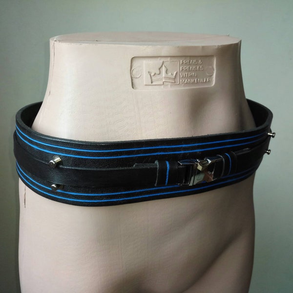 custom Jedi Belt for Lightsaber - Sith Lord Jedi Costume Sith robe