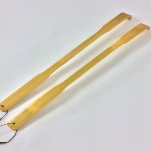 Quality Wooden Bamboo Back Scratchers. Hand and Power Polished for Smooth Finish