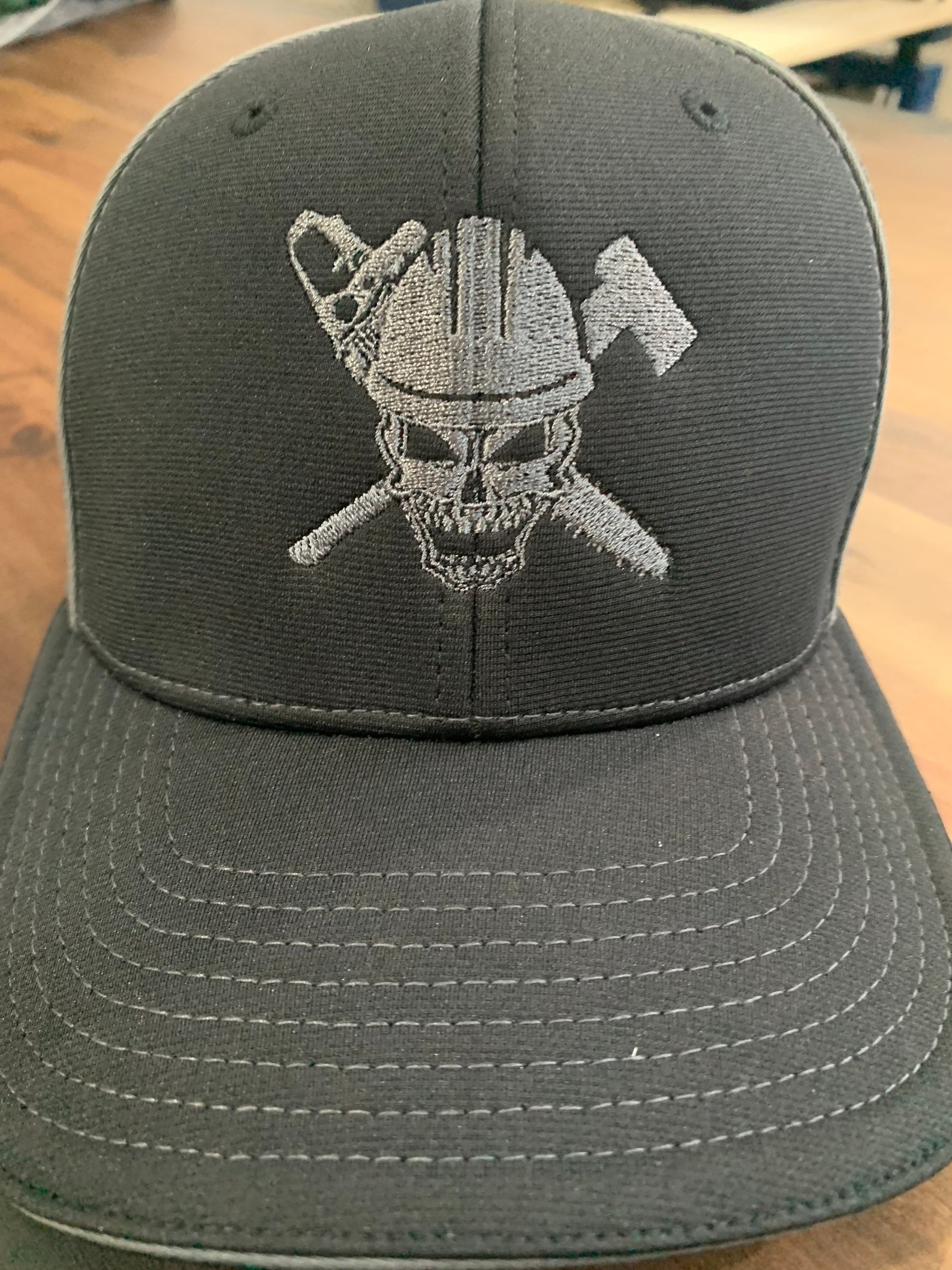 Tree Guy Arborist Logger Hard Hat Skull Hat Etsy