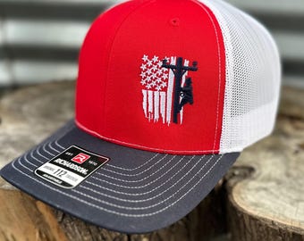 Lineman American Flag Hat