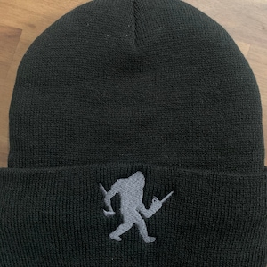 Big foot Sasquatch tree guy Beanie