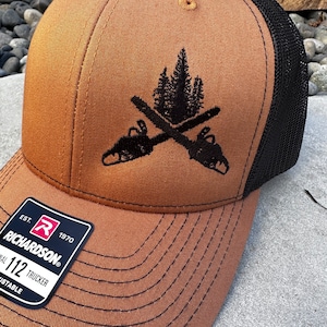 Tree guy chainsaw tree logger arborist  SnapBack hat