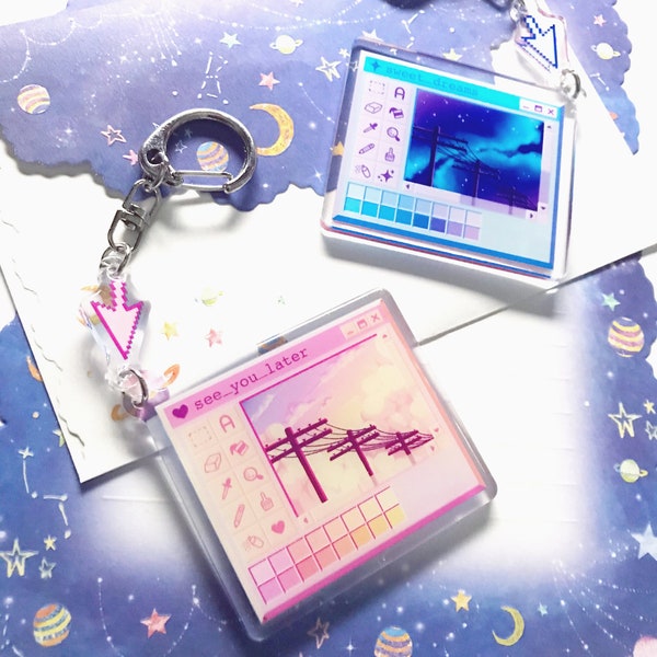 Ms Paint Enamel Pin Etsy