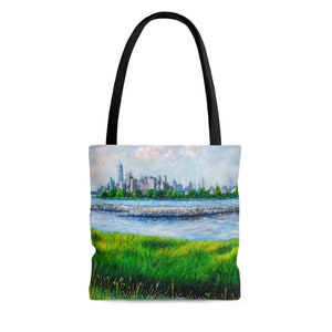 Manhattan Skyline Tote Bag