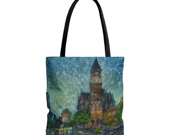 Jefferson Market Library New York City Tote Bag