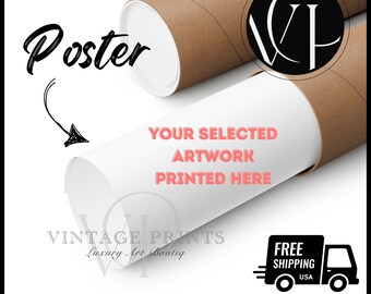 Custom POSTER - #001 - Premium Custom Poster Print | Home Delivery | Inspirational Faith Decor | Unframed Wall Art | Religious Home Decor