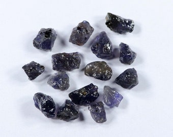 12X8 mm Rough Loose Rough Iolite Rough Making Gemstone Loose Rough Making Loose Gemstone Iolite Gemstone Rough Iolite Rough 15 Pcs Approx