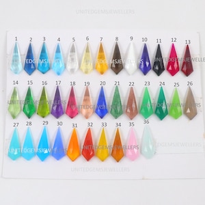 Kite Gemstone Kite Shape 1 Match Pair Of Mix Natural Gemstone Kite Shape Approx. 8x13.to 15x30 mm Rose Cut Flat Bottom High Polished