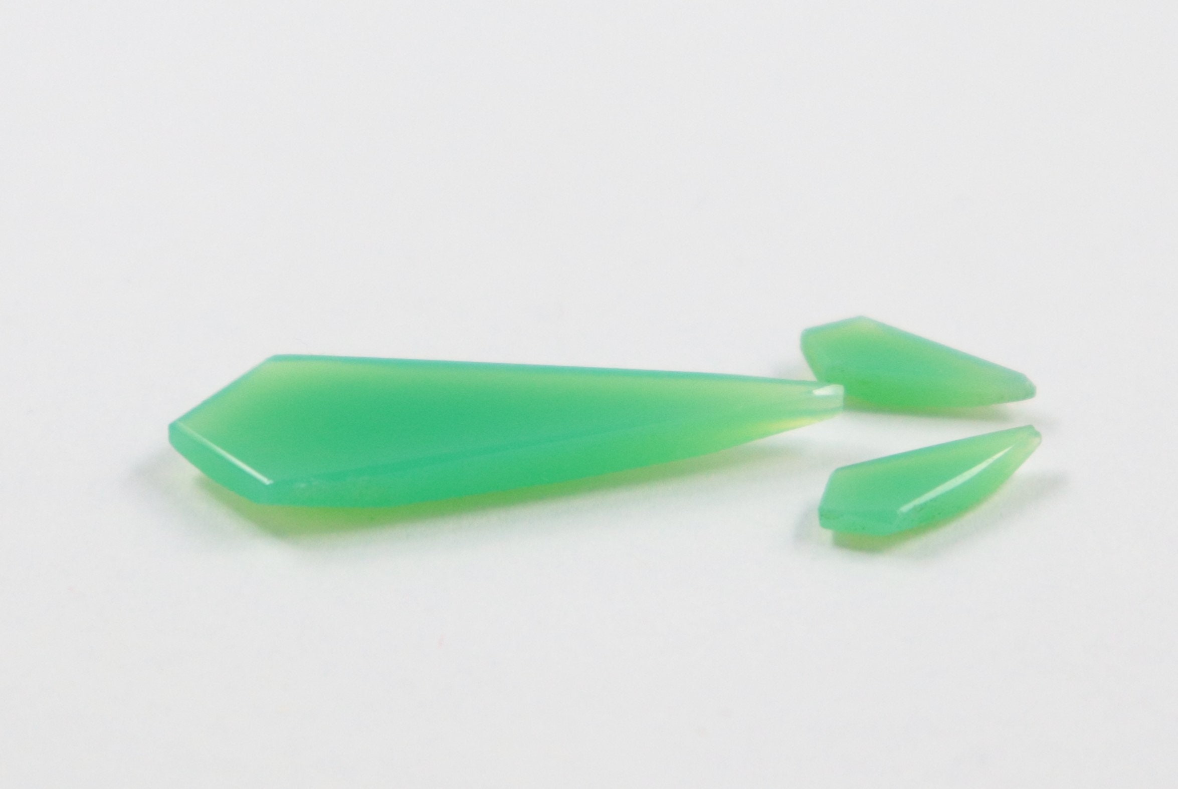 新品同様 3 Shape Kite Fancy Mm 11X5 Mm, 30X11 Approx. Onyx Chryso Pcs その他