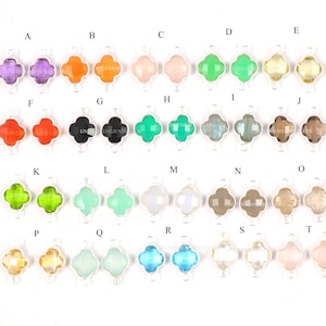 Conector de piedra preciosa semipreciosa de plata esterlina: 10 mm, talla cojín, doble bucle