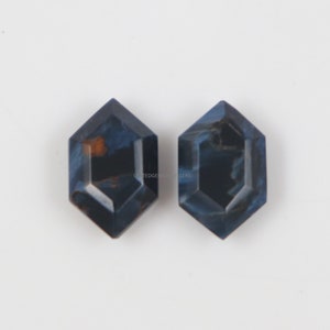 Pietersite Natural Pietersite 16X10 Hexagon Shape Tablet Cut Both Side Hexagon Pietersite Jewelry Making Loose Gemstones Pietersite Gemstone