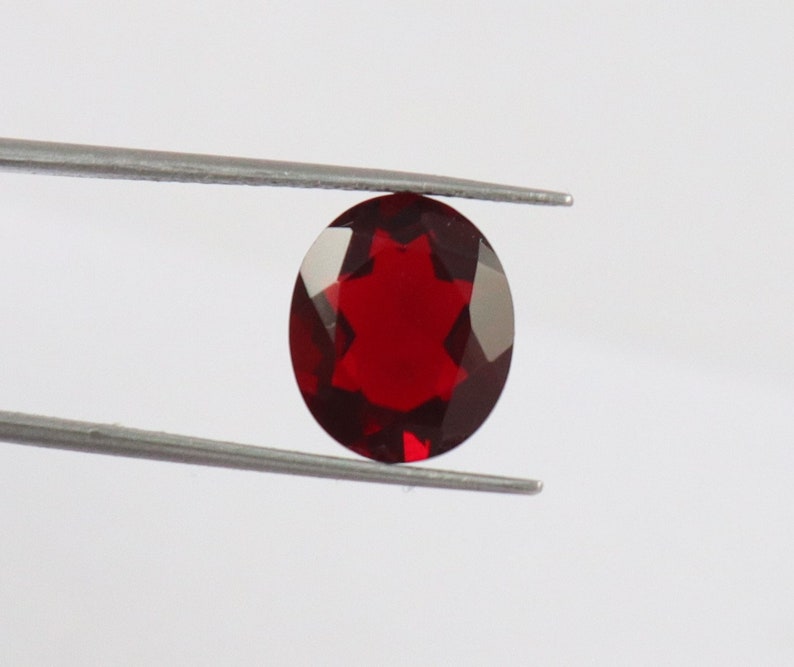 7X5 mm and 12X10 mm Garnet Oval Shape Normal Cut Jewelry Making Loose Gemstone Garnet Hydro Gemstone Quartz Gemstone Garnet Normal Cut