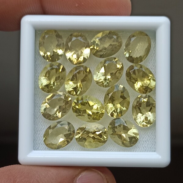 Lemon Topaz 5X3 mm To 20X15 mm Oval Shape Normal Cut Jewelry Making Loose Gemstone Natural Lemon Topaz Gemstone Oval Cut Calibrated Oval Cut