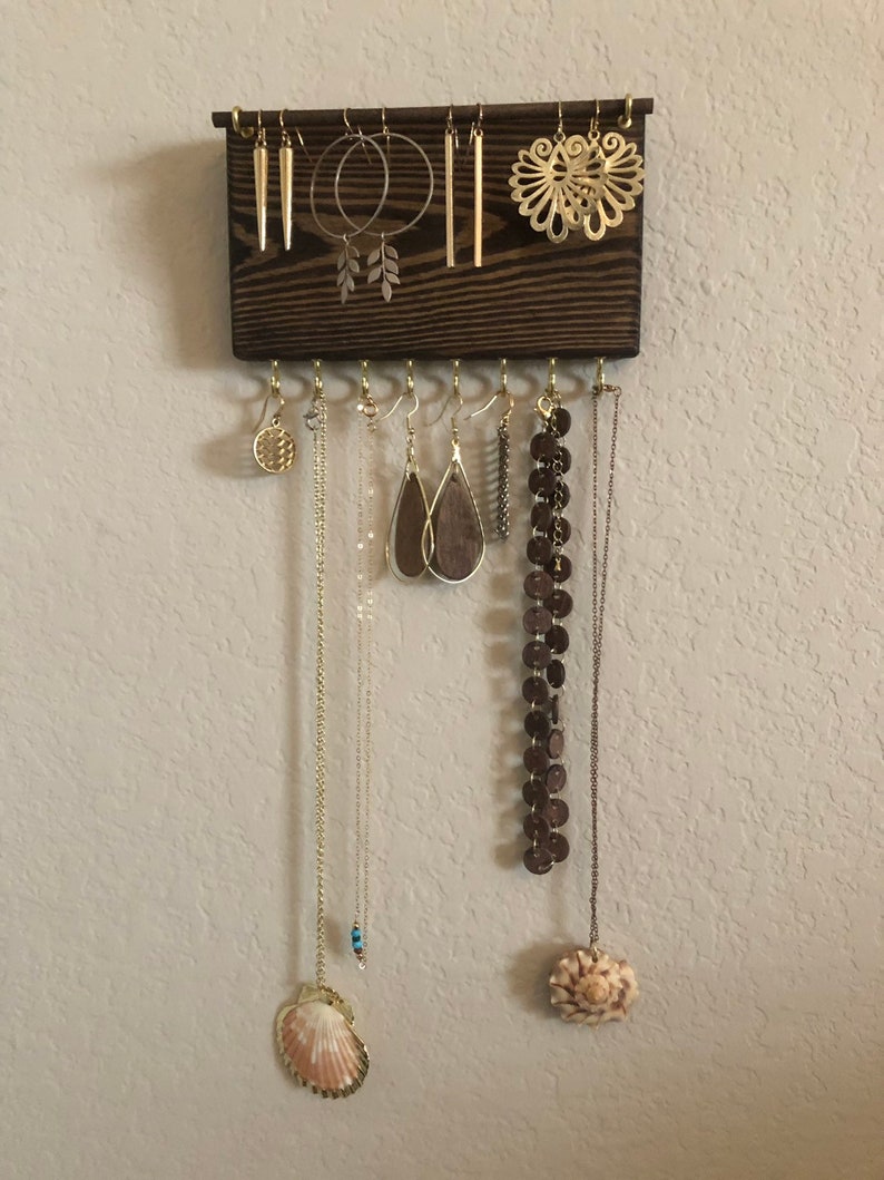 Earring Organizer Earring Holder Jewelry Organizer Jewelry Etsy