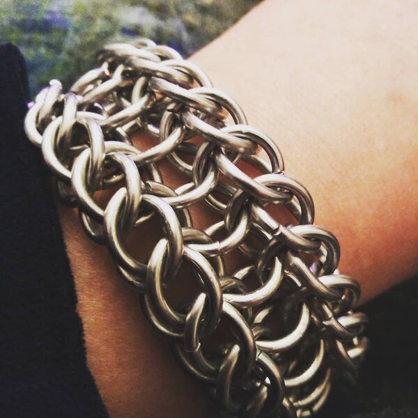 Chunky Chainmaille Armband