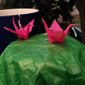 Origami Kraniche Pink