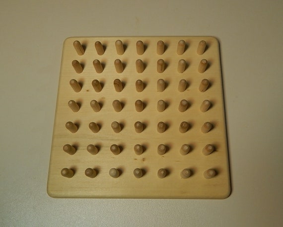 wooden peg board toddler