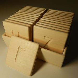 Tarjetas de rastreo del alfabeto grande, alfabeto de rastreo impreso, tarjeta de madera, tablero de rastreo en mayúsculas y minúsculas, Material Montessori