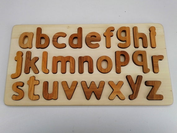  Ukrainian Alphabet Wooden Puzzle Toy