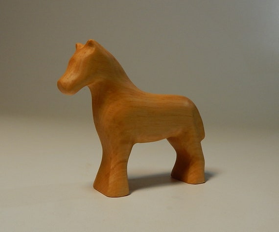 horse toy wood