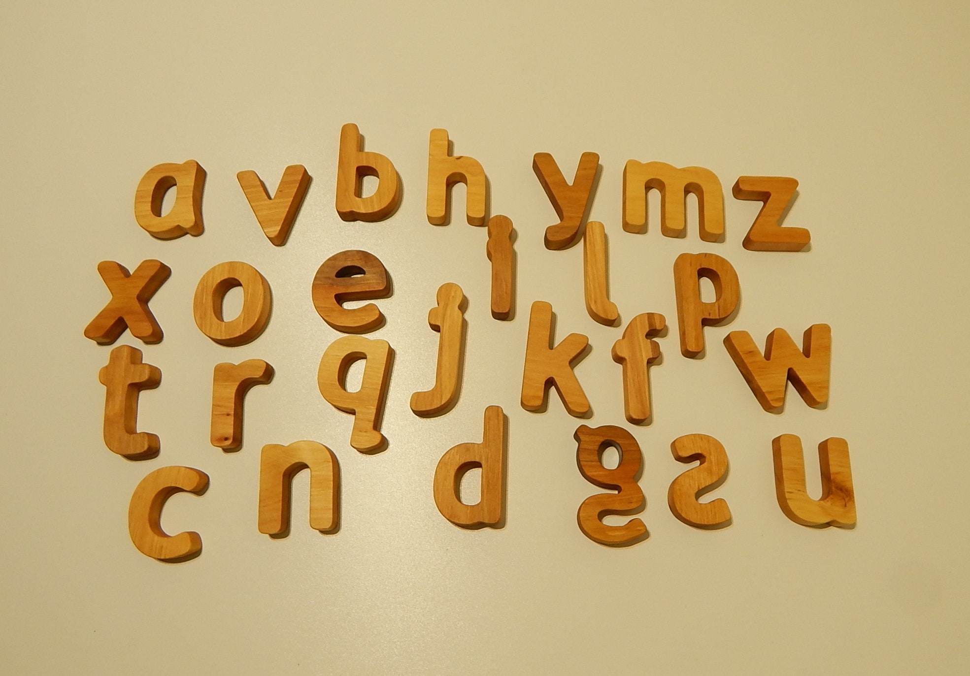 29 Montessori Alphabet, Wooden Magnetic Alphabet Letters Abc, Educational  Toy, Letter Fridge Magnets, Homeschool, Pre School Learning 