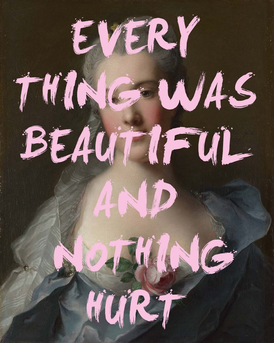 Everything Was Beautiful and Nothing Hurt POSTER Literary - Etsy Australia