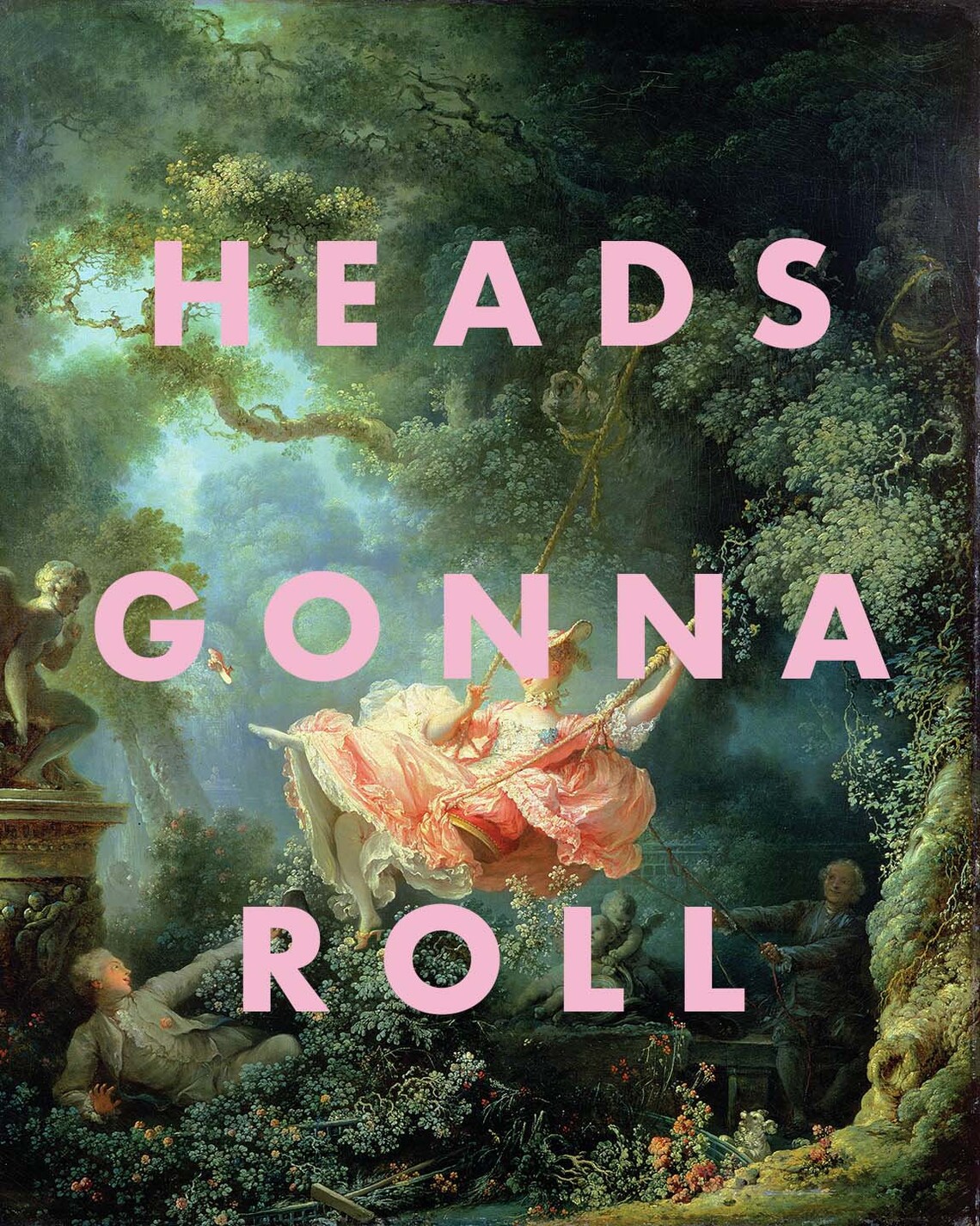 HEADS GONNA ROLL Wall Art Print Pink Bedroom Wall Art Marie Etsy