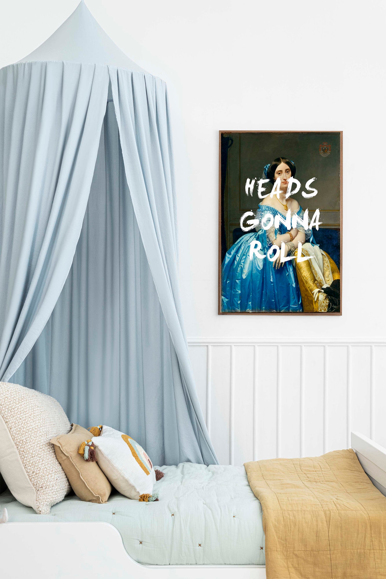 HEADS GONNA ROLL Art Print Feminist Print Painting Print Etsy UK