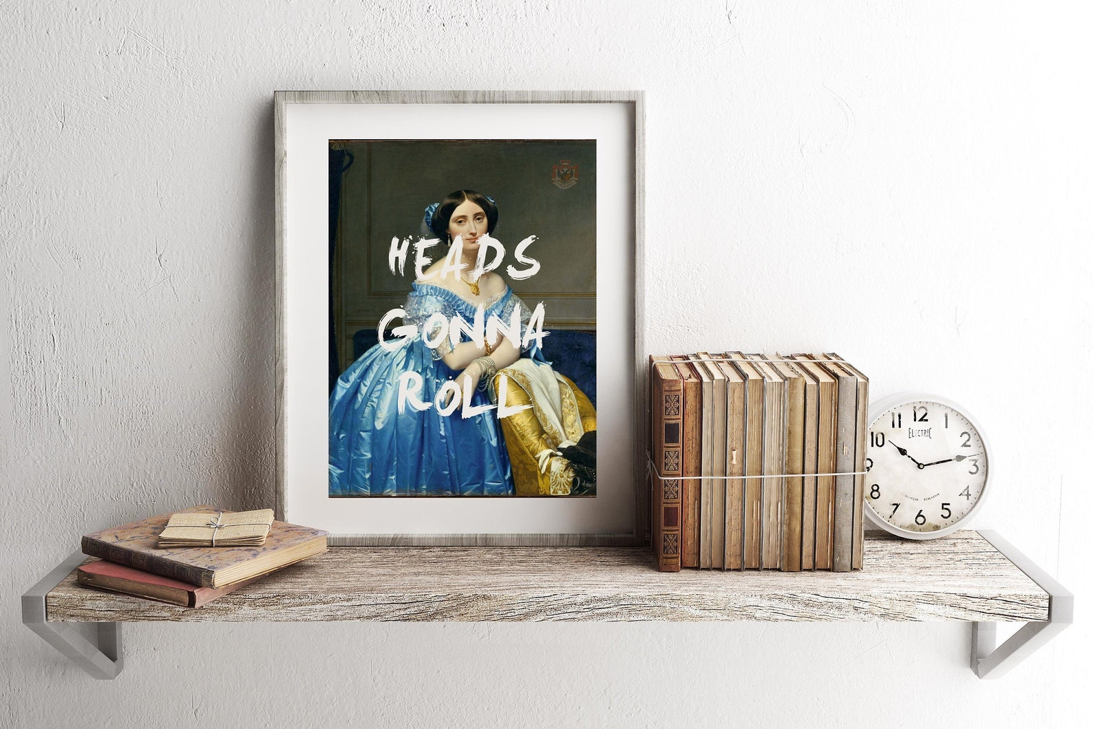 HEADS GONNA ROLL Art Print Feminist Print Painting Print Etsy UK