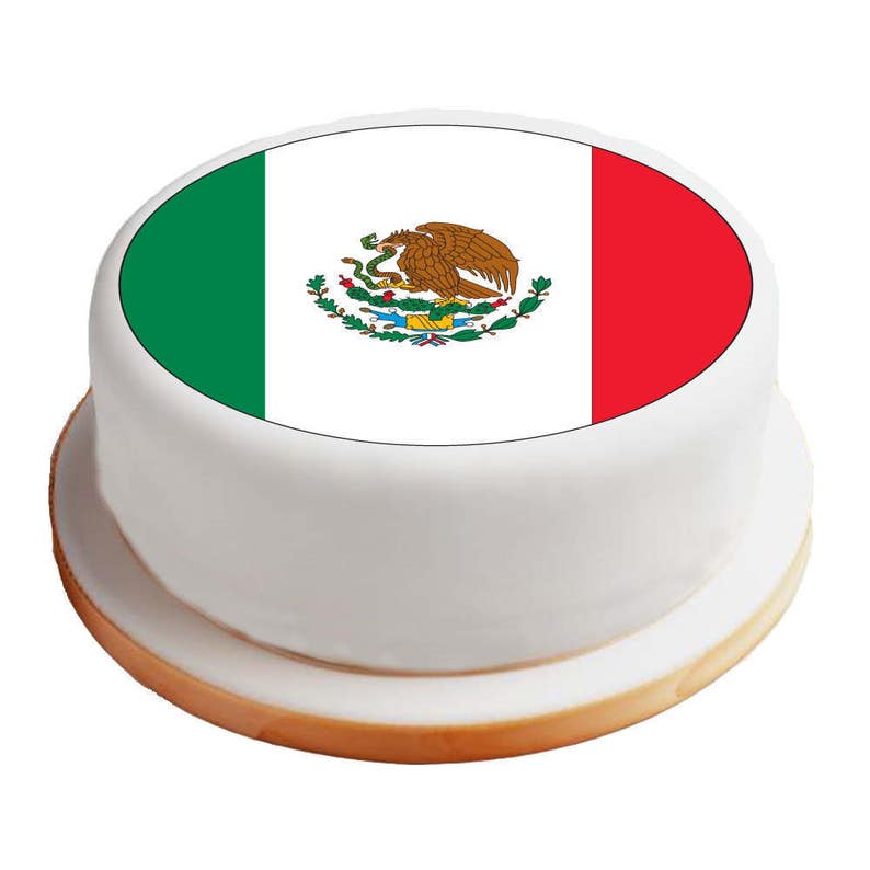 Resultado De Imagenes De Google Para Https I Etsystatic Com 14718759 R Il D061a7 1204253871 Il 794xn 1204253871 Pasta De Azucar Banderas Mexicanas Mazapanes