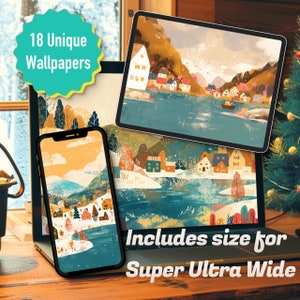 Digital Wallpaper Collection gemütlichen Bildschirmschoner Sunny Pastoral Countryside Anime druckbare niedliche ästhetische Tablet-Desktop und mobile einzigartige Kunst