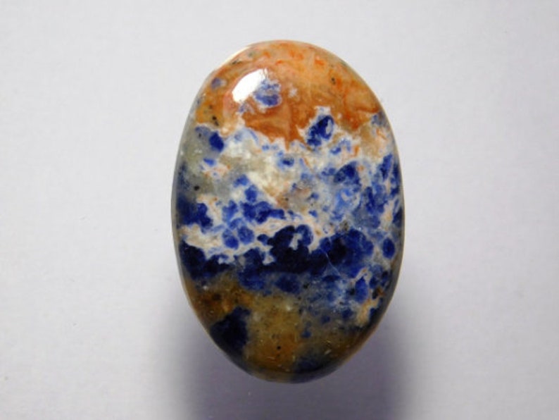 100/% Natural Sodalite cabochon gemstone Sodalite For jewellery 29 Cts D-3251 Blue sodalite loose gemstone Top handmade Sodalite stone