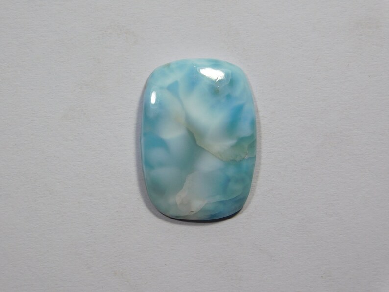 D-4884 Wholesale Price Larimar loose gemstone For jewelry 18 Cts Natural Larimar Cabochon gemstone Natural Larimar Cabochon Top Glorious
