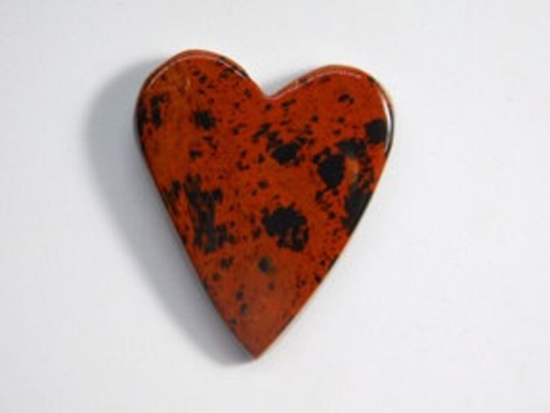 Amazing Natural Mahogany Obsidian Cabochon 61 Cts Semi Precious Stone For Jewelry D-7846 AAA Quality Mahogany Obsidian Loose Gemstone