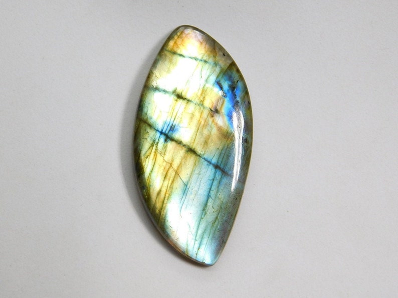 D-8764 Natural Labradorite Spectrolite Cabochon Glorious Purple Flash Labradorite Gemstone Labradorite Loose Stone For Jewelry 73 Cts