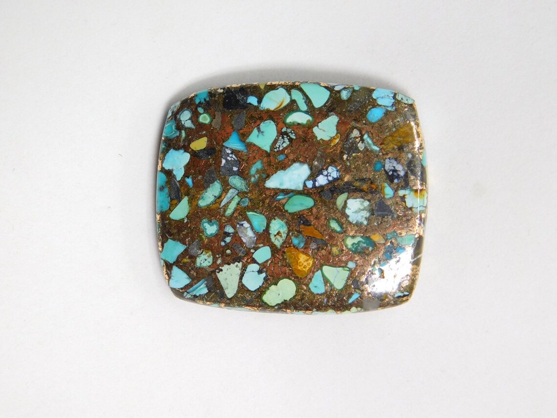 Natural Copper Turquoise Gemstone Copper Turquoise Etsy