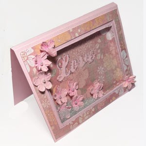 Shadow Box Shaker-kaartsjabloon voor Silhouette en andere digitale stansmachines