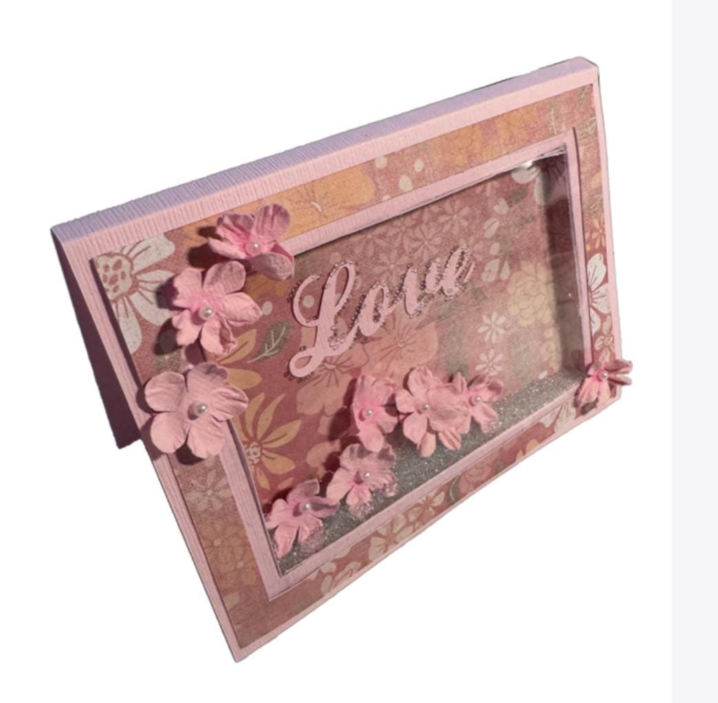 Shadow Box Shaker Card Template for Silhouette, Cricut and Other Die ...
