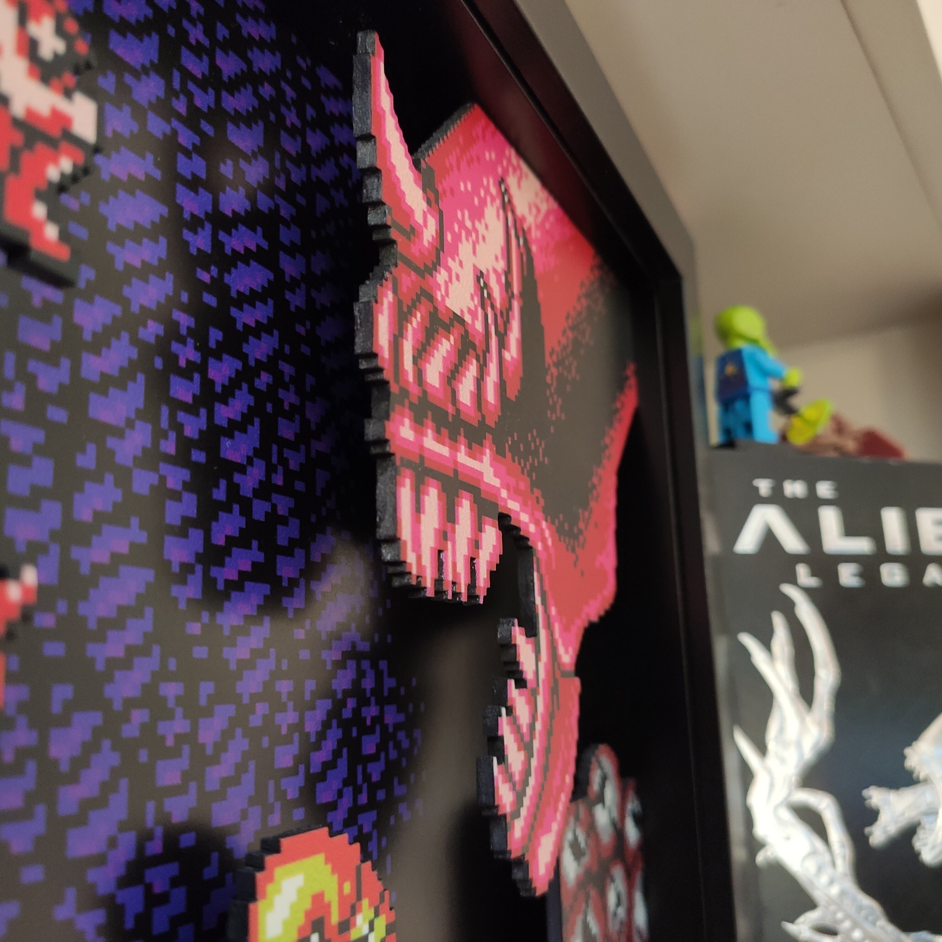 Contra 3 Diorama Super Contra NES Decoración De Game Room 