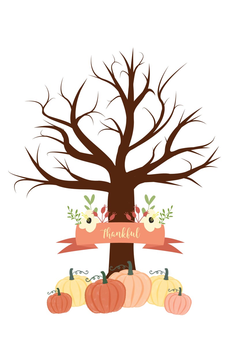 Thankful Tree Etsy