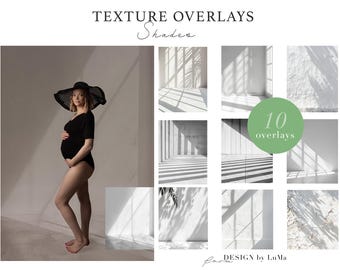 Colección de 10 superposiciones de tonos, sesión de maternidad, texturas digitales, fondos digitales, superposiciones digitales de Photoshop